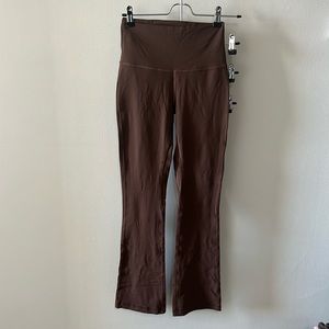 Lululemon High Rise Mini Flare pant in Java color